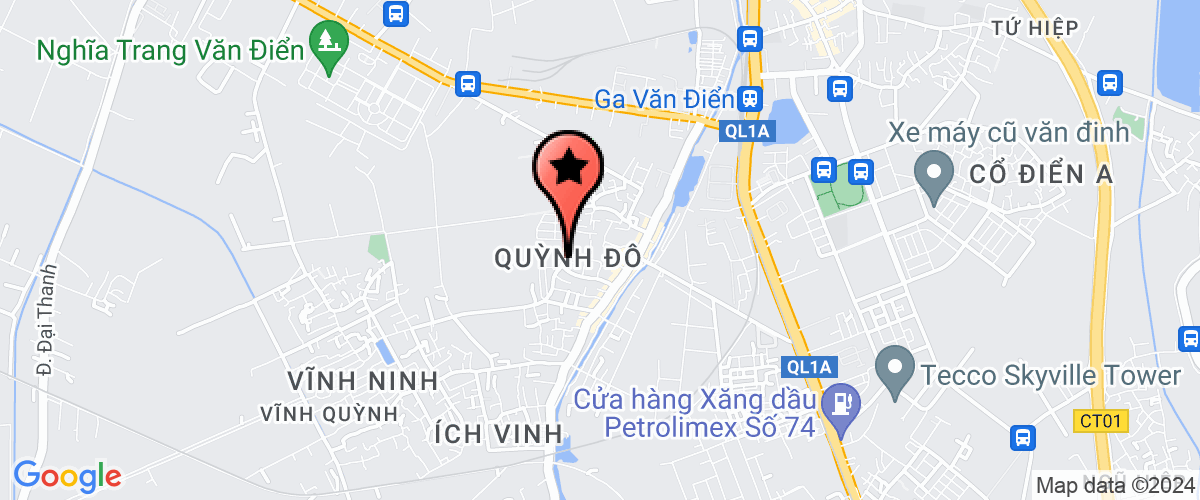 Map go to An Duong Phat Trading And Production Company Limited
