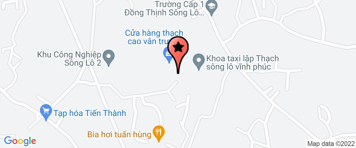 Map go to Truong Dong Thinh Nursery