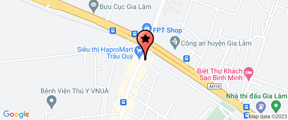 Map go to Khao Sat Do Dac Ban Do Dong Duong And Consultant Joint Stock Company