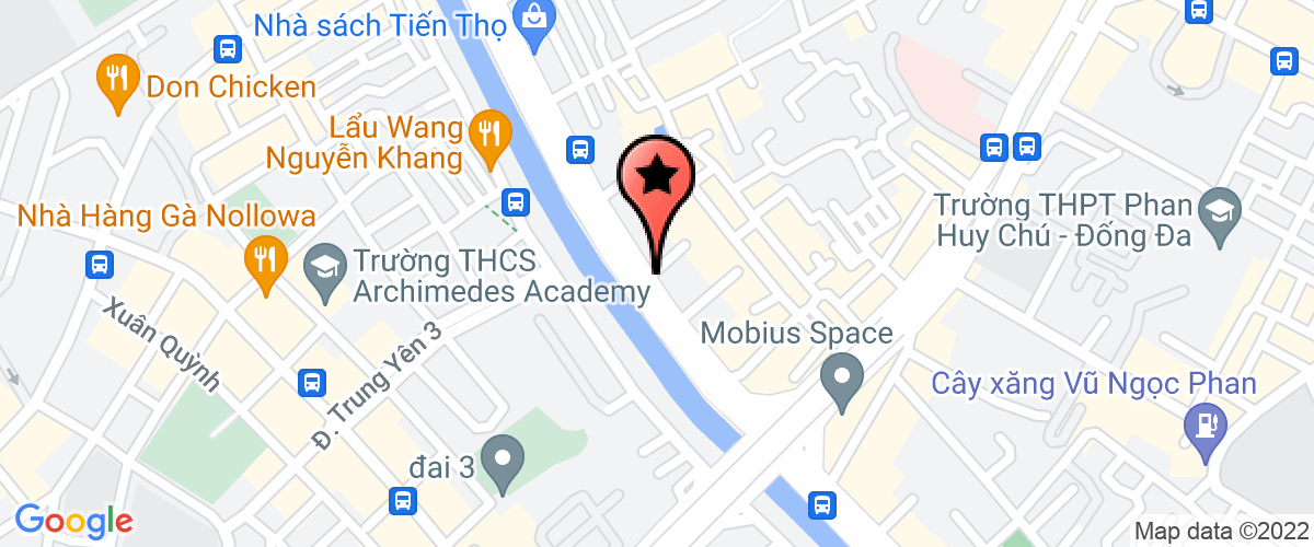 Map go to Tien Chau Law Consultant Company Limited