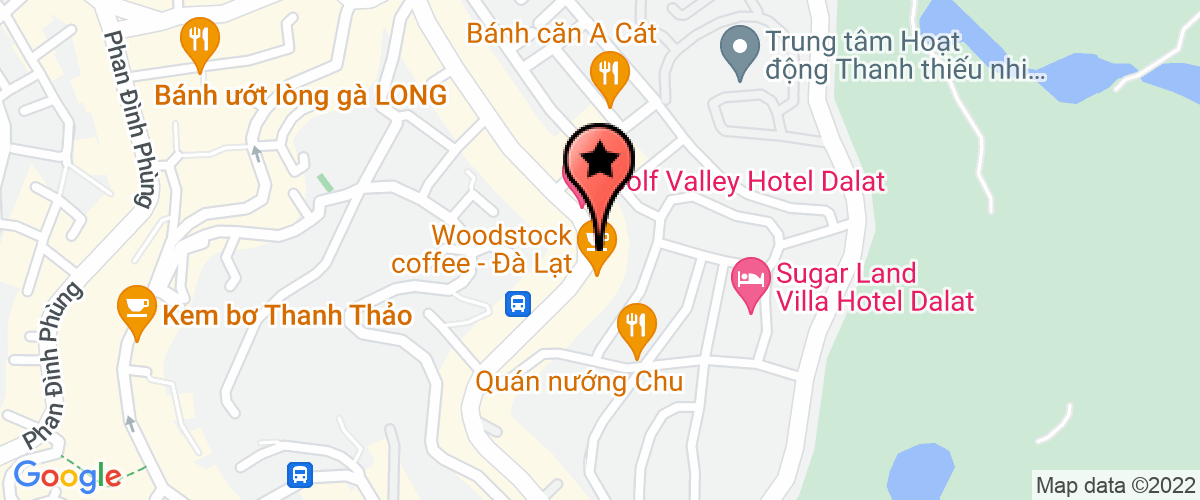 Map go to Da Lat Tuong Phong Company Limited