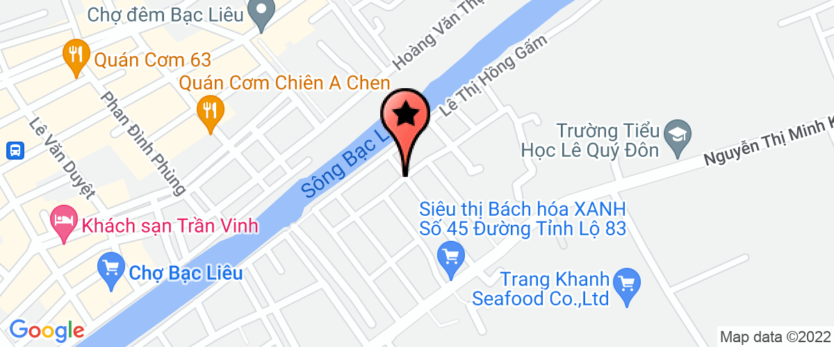 Map go to Thao Trang Private Enterprise