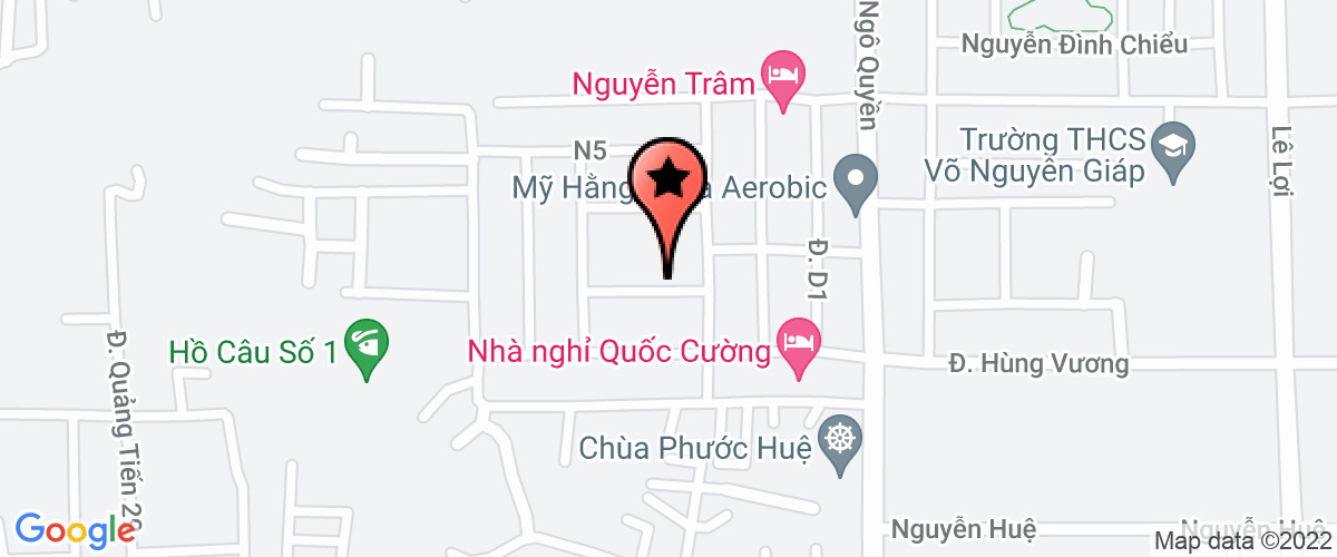 Map go to Dia Oc Trung Tin Service Joint Stock Company