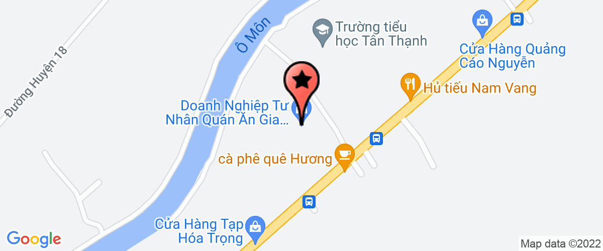 Map go to Hoang Minh Nhat Joint Stock Company