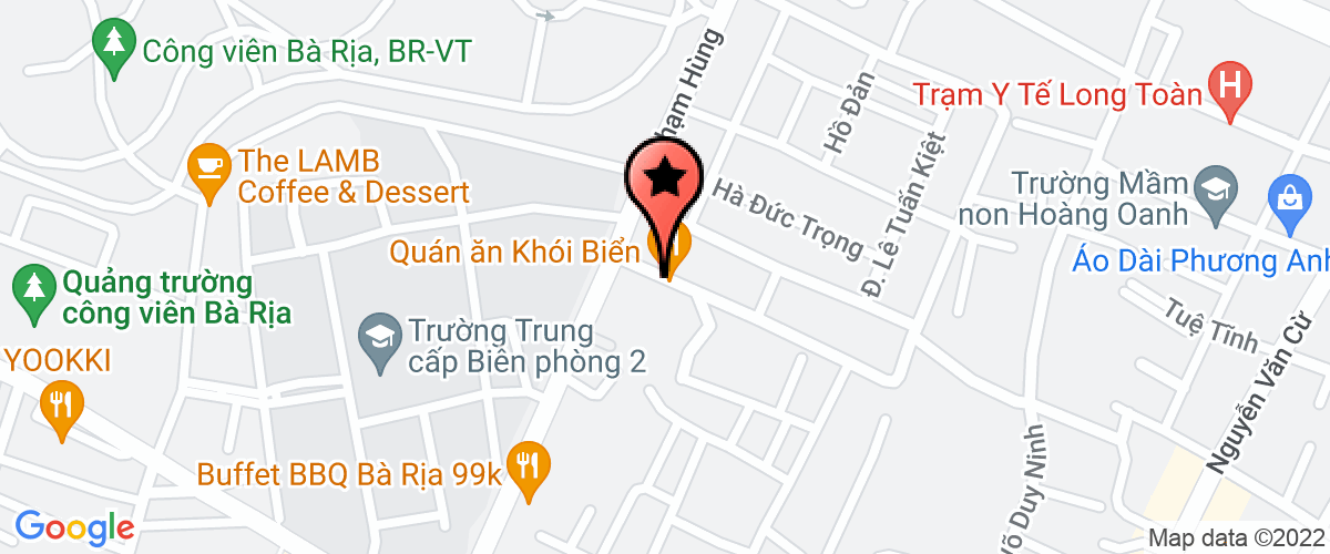 Map go to May Nguyen Hoan Trading Production Company Limited