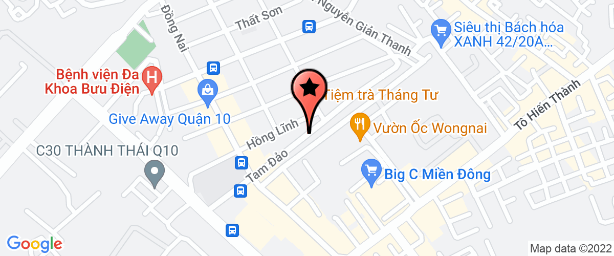 Map go to Chuyen Nha Thanh Hung Service Company Limited