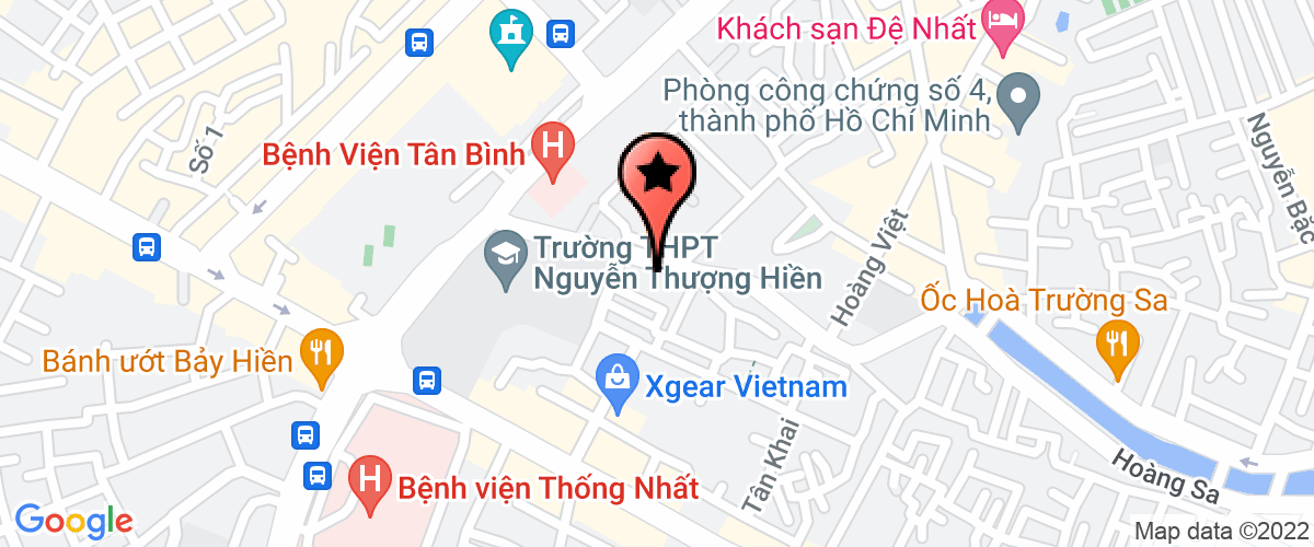 Bản đồ đến Công Ty TNHH Cung Ứng Nhân Lực Nam Linh