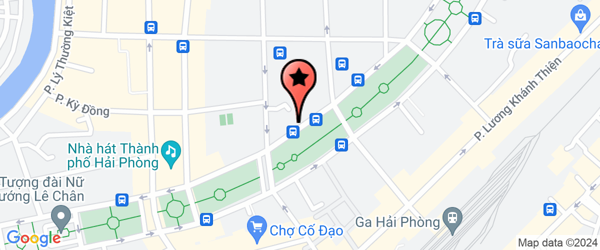 Map go to An Đien Garment Company Limited