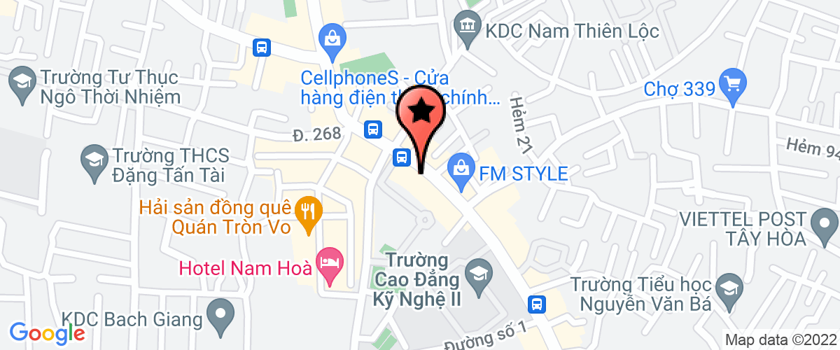 Map go to Minh Tan Hair Cut Private Enterprise