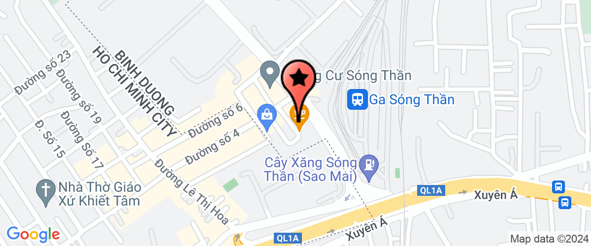 Map go to Nhan Viet Service Trading Advertising Design Company Limited