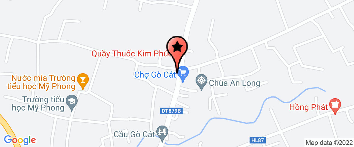 Bản đồ đến Công Ty TNHH Nông Lâm Thủy Hải Sản Thái Sơn