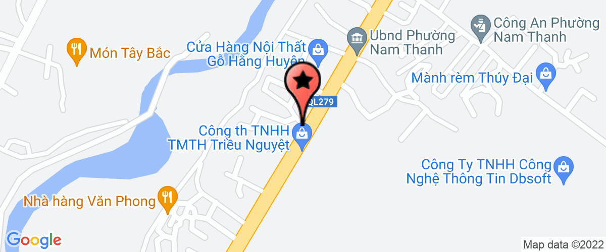 Map go to Hung Hao Dien Bien Company Limited