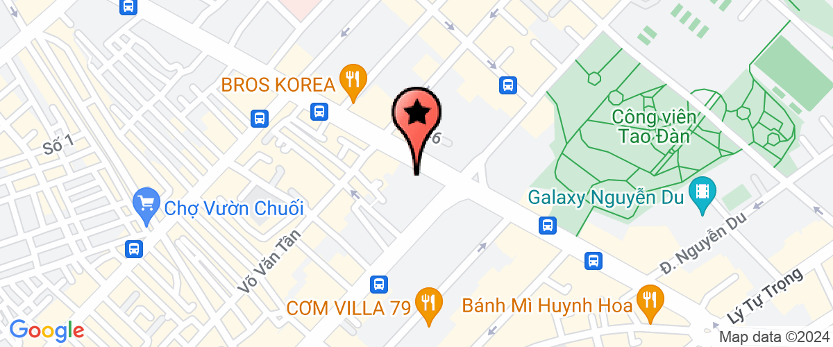 Map go to Sai Gon Vieu Company Limited