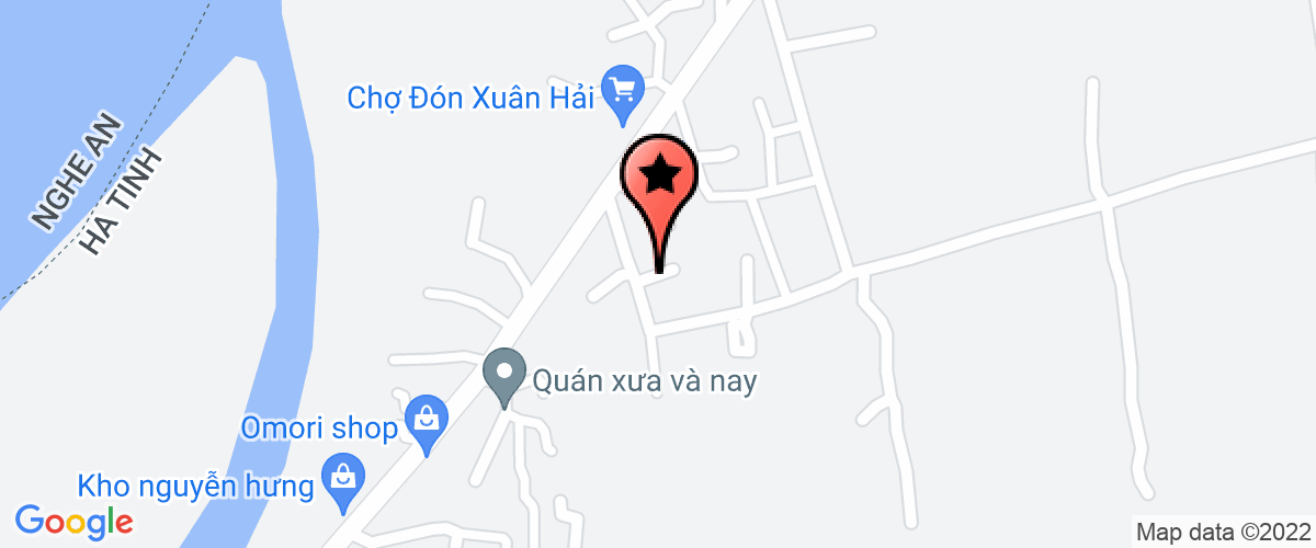 Map go to UBND Xa Xuan Hong