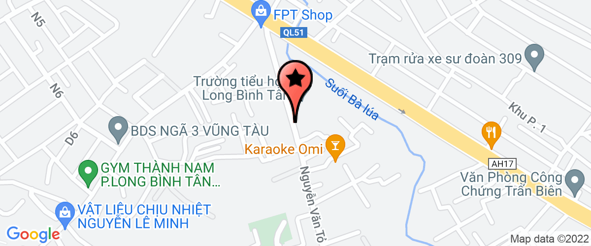 Map go to Vu Hoang Tien Company Limited