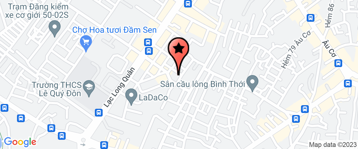 Map go to Bieu Dien Song Nhac Organization And Trading Stimulate Company Limited