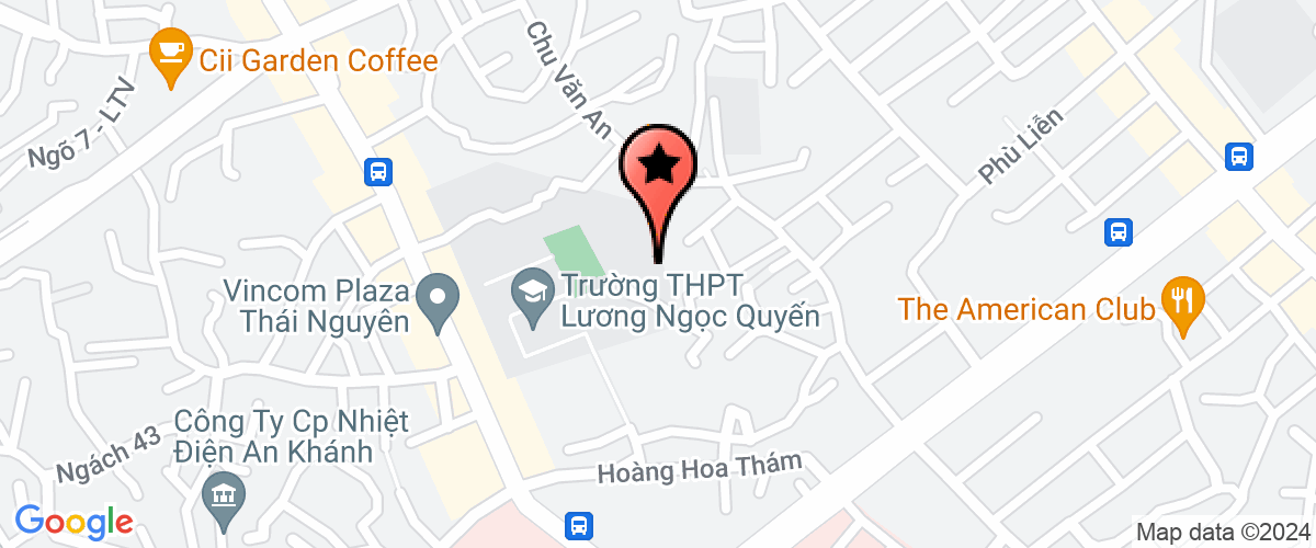 Map go to Nha Thai Nguyen Development Investment And Consultant Joint Stock Company