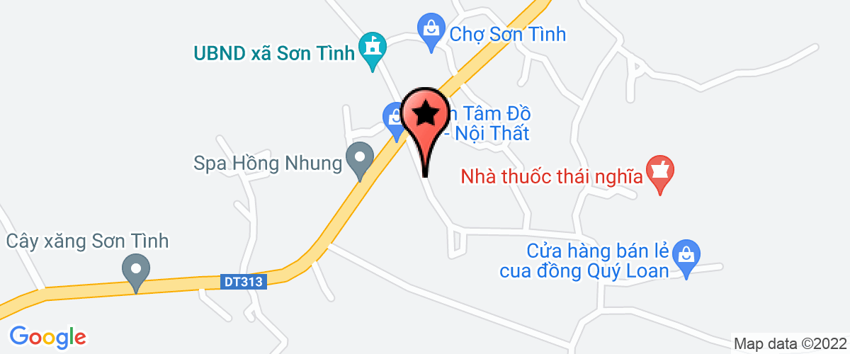 Map go to Hong Đang Investment and Development Corporation