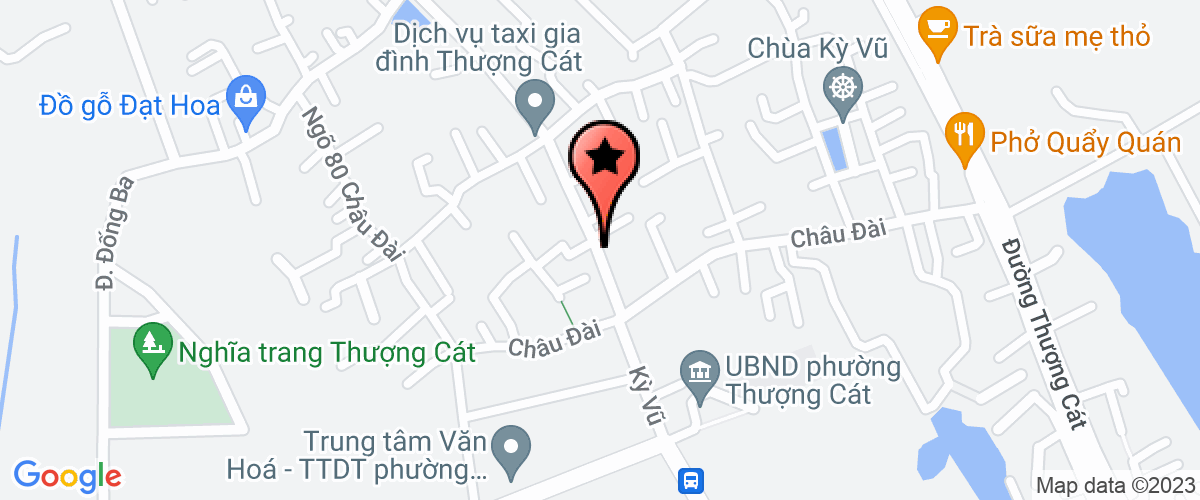 Map go to Ngoc Hoa Trading Investment Joint Stock Company