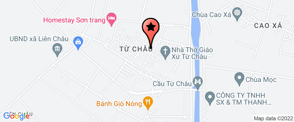 Map go to Tien Van Trading And Production Company Limited
