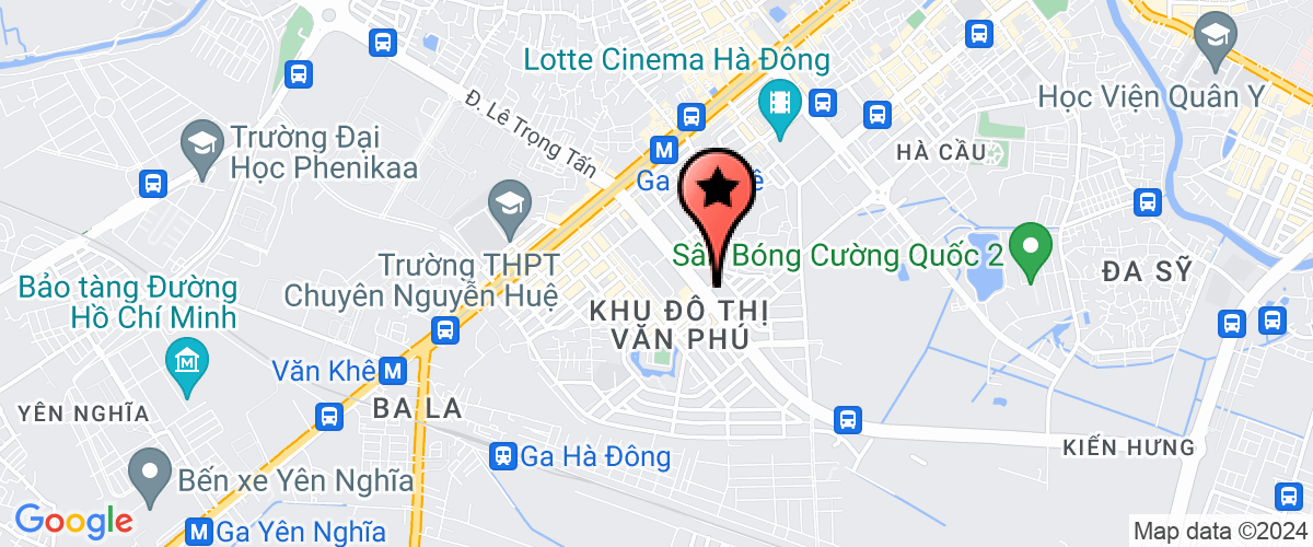 Map go to Binh Minh - Education Joint Stock Company