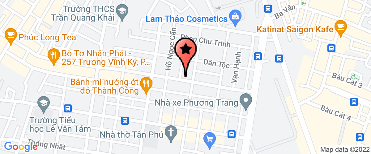 Map go to Viet Phu Dat Company Limited