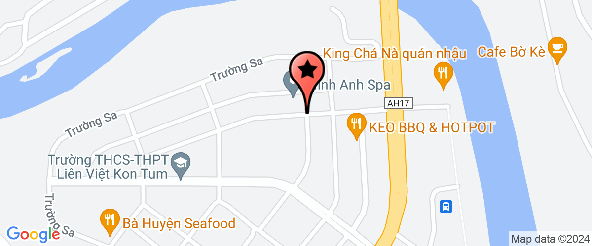 Map go to Khang Viet Kon Tum One Company Limited