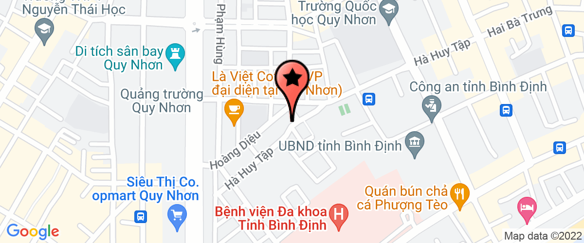 Map go to Trung Viet Control Joint Stock Company
