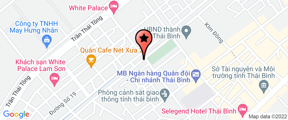 Map go to Thai Binh Auction Joint Stock Company
