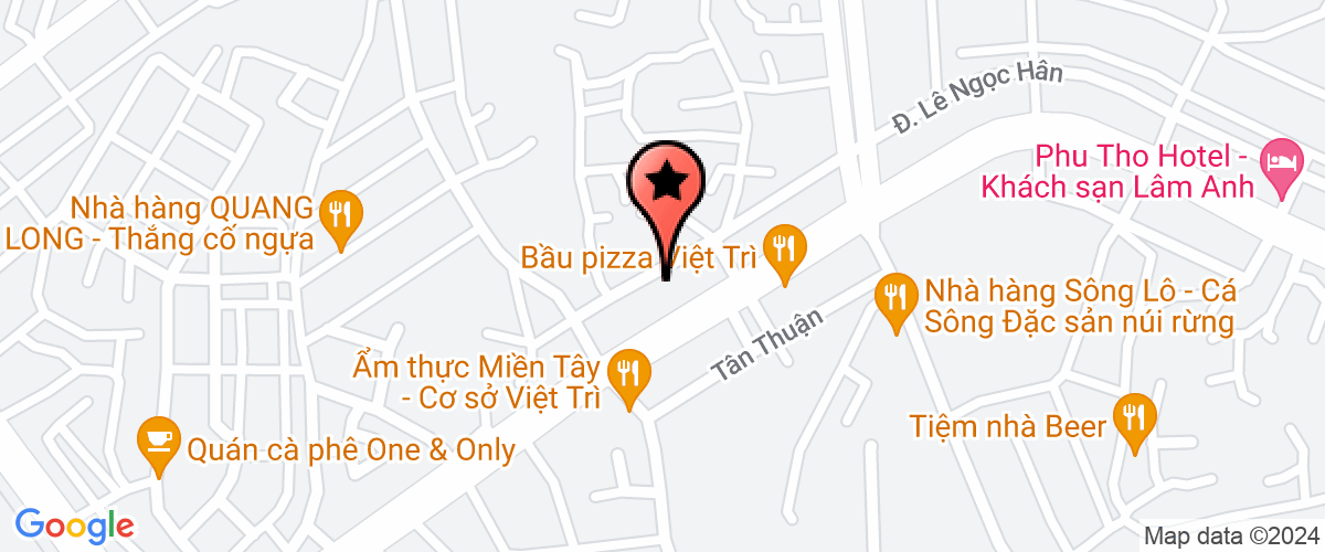 Map go to Hai Dang Phu Tho Consulting and Construction Company Limited