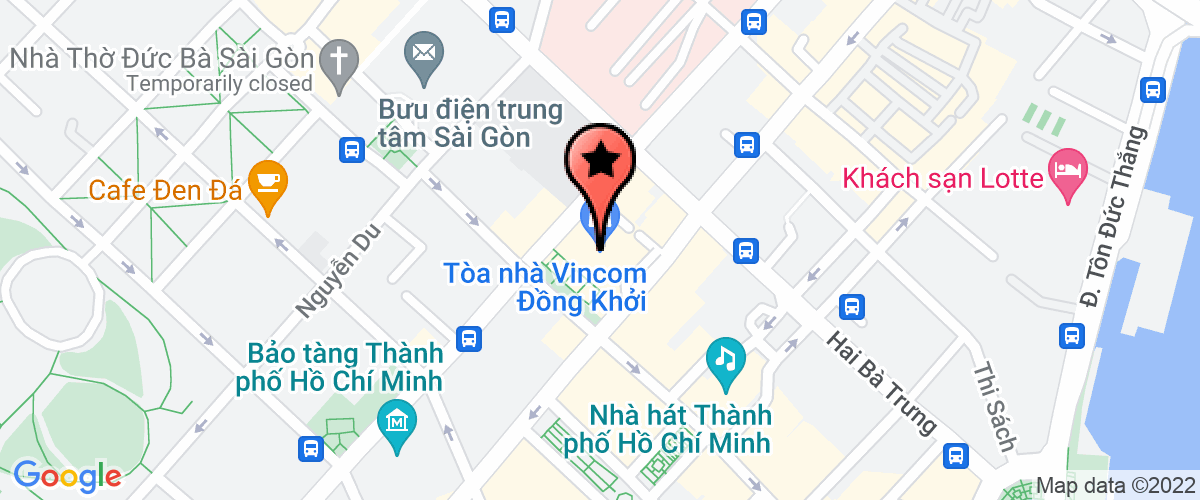 Bản đồ đến Công Ty TNHH L’Oreal Việt Nam