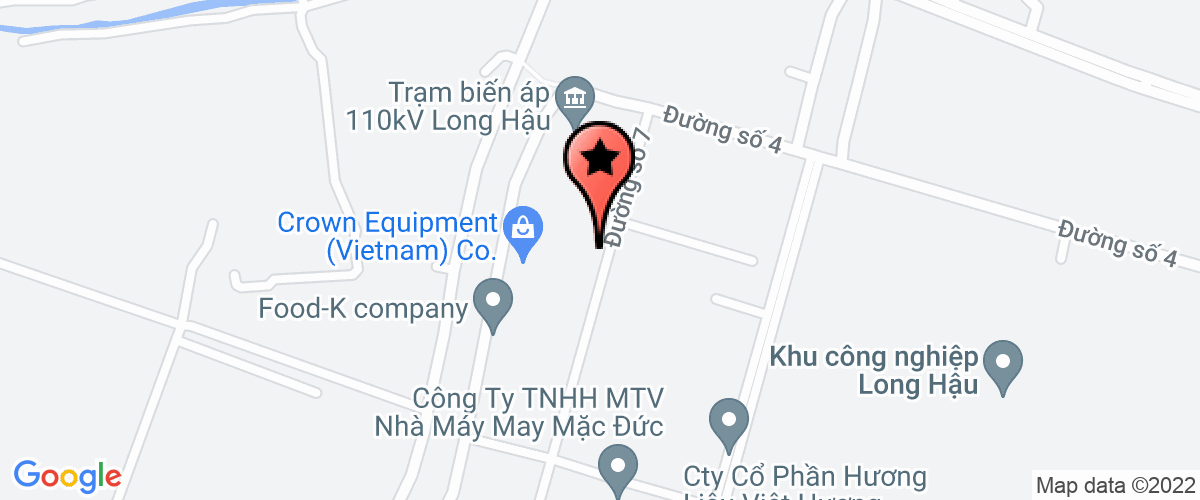 Map go to Nitta Gelatin VietNam (Nop Ho Nha Thau) Tax Company Limited