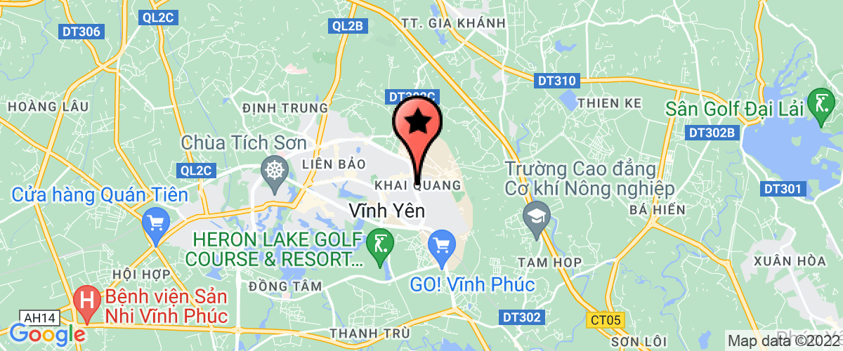 Bản đồ đến Trường Trung học cơ sở Khai Quang