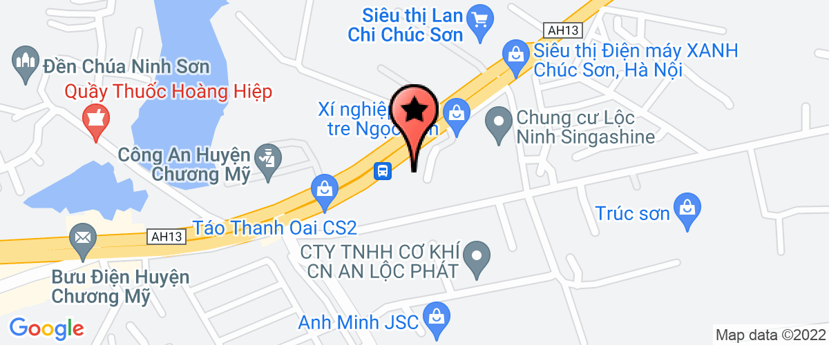 Map go to Vinh Toan Construction Material Trading Joint Stock Company