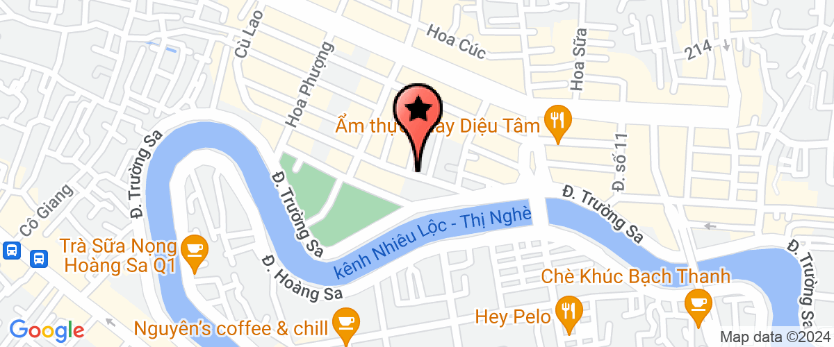 Bản đồ đến Công Ty TNHH Thương Mại Dịch Vụ Phân Phối Tam Long Phát