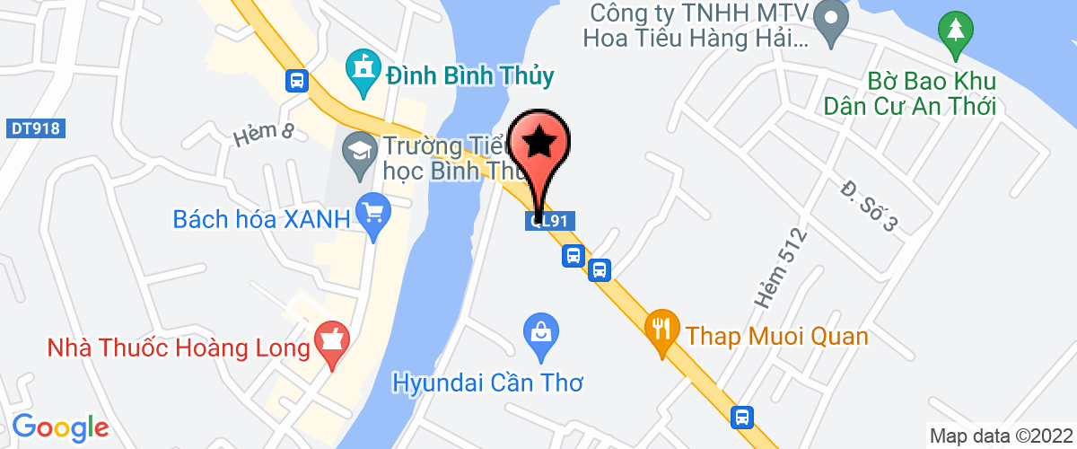 Map go to Nam Long Service Trading Company Limited