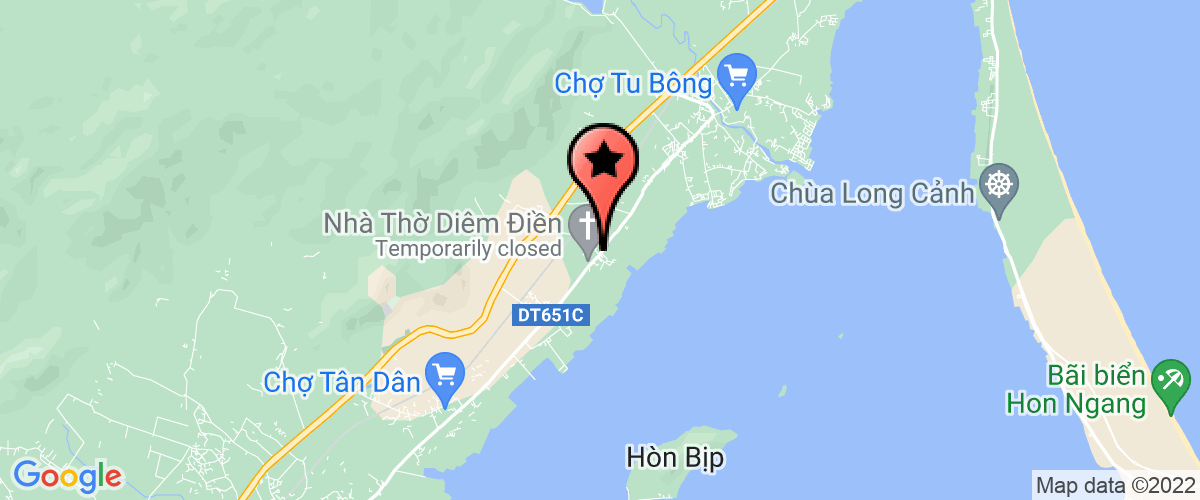 Map go to Van Phong North Land Company Limited
