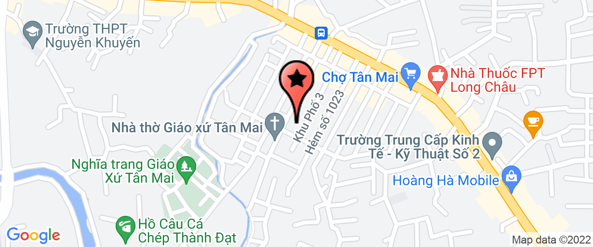 Bản đồ đến Công Ty TNHH Thương Mại Dịch Vụ Xuất Khẩu Thành Lâm