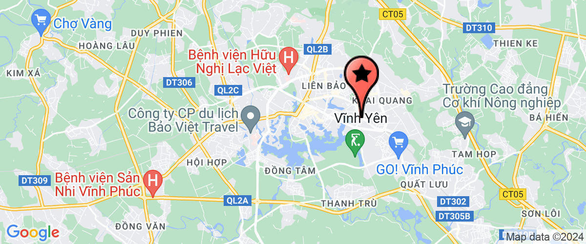 Map go to mot thanh vien Hong Anh Company Limited