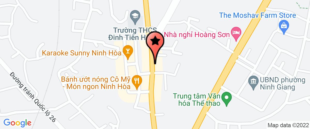 Bản đồ đến Công Ty TNHH Hoàng Sa Nam Vân Phong