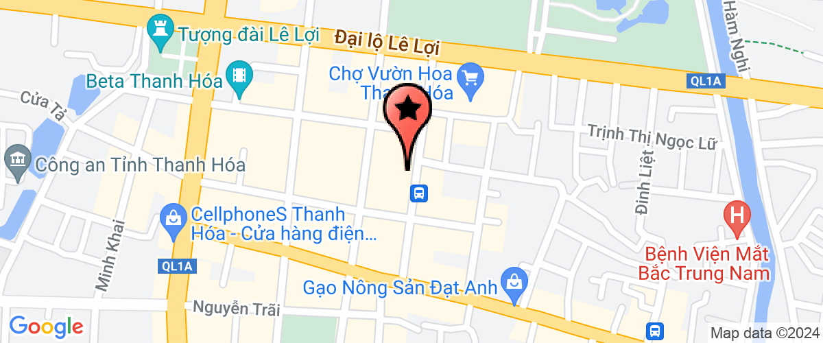 Map go to Son Thao Production Service Trading Company Limited
