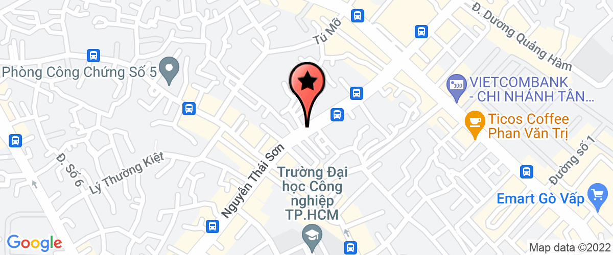 Map go to Hoan Vu V.n Co., Ltd