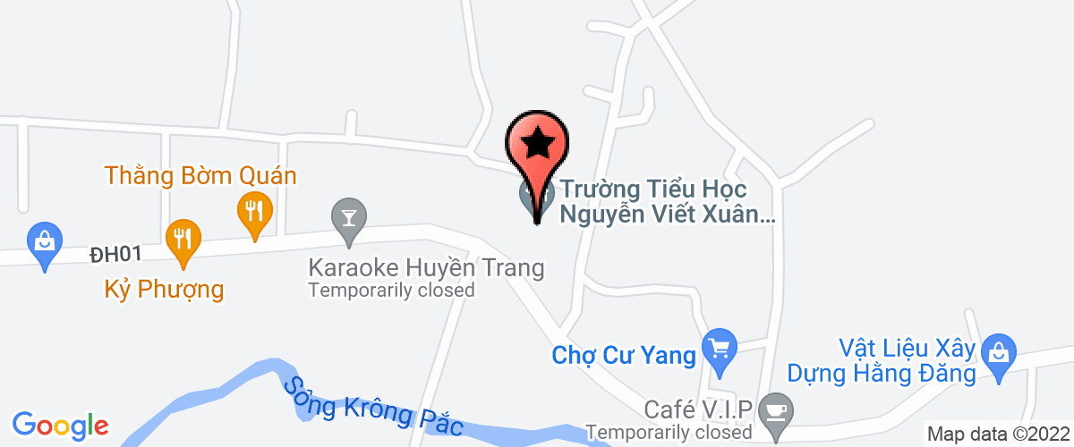 Map go to Hoang Hoa Tham Secondary School