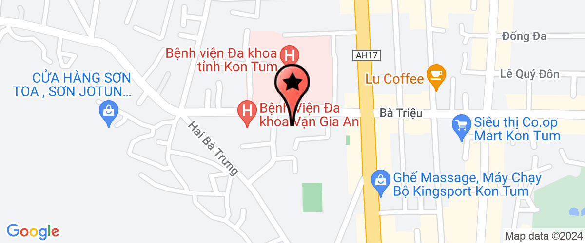 Map go to Kon Tum Pharmaceutical and Medical Equipment Joint - Stock Company