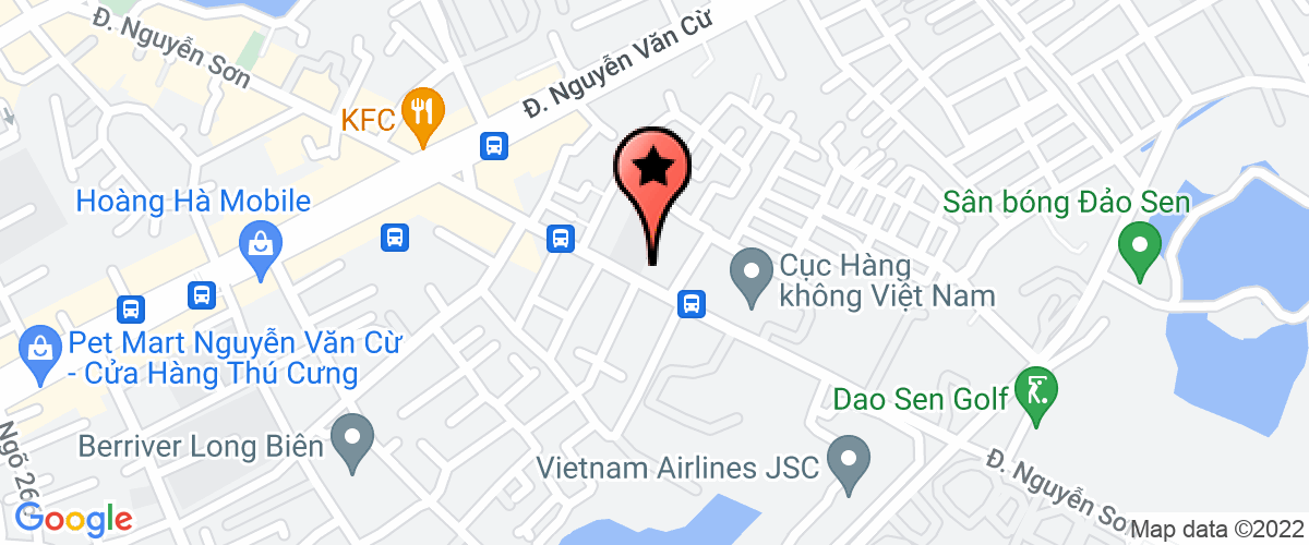 Bản đồ đến Công Ty TNHH Thươgn Mại Và Dịch Vụ Dbs Việt Nam