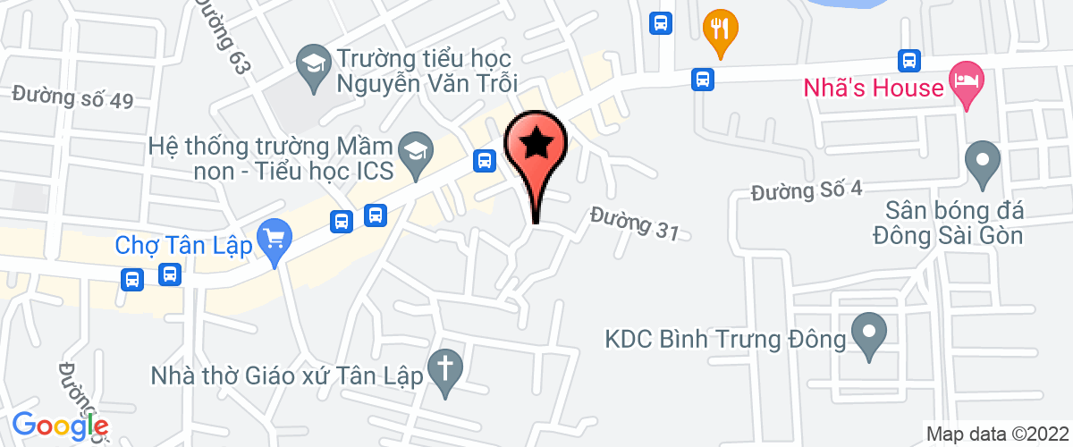 Bản đồ đến Chi Nhánh Tại Thành Phố Hồ Chí Minh - Công Ty TNHH Sản Xuất - Thương Mại Hưng Phát