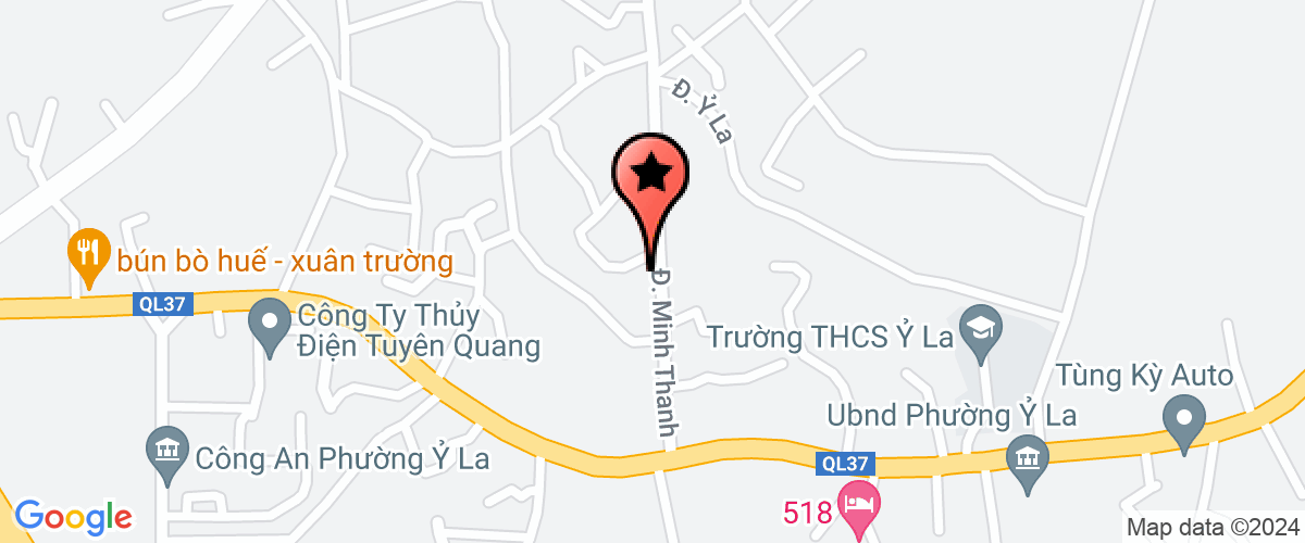 Map go to Son Ngoc Huong Trading Company Limited