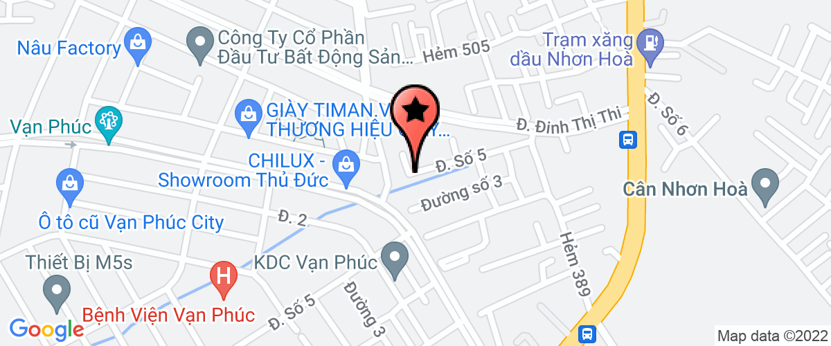 Map go to Sao Anh Duong Vn Advertising Service Trading Company Limited