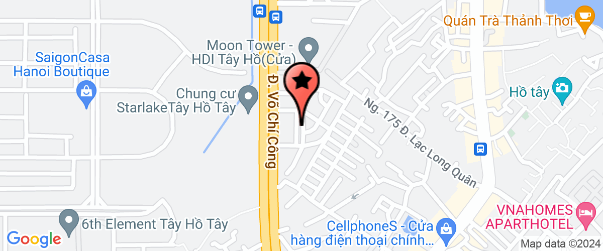 Map go to Anh Ngoc Import Export And Trading Company Limited