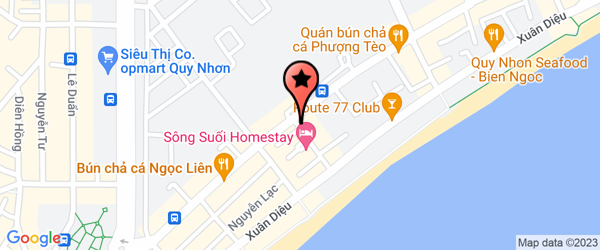 Map go to Quy Nhon Sport Company Limited
